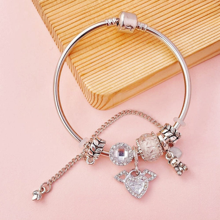 Wholesale Dream Catcher Beaded Alloy Bracelet JDC-BT-RanYan006