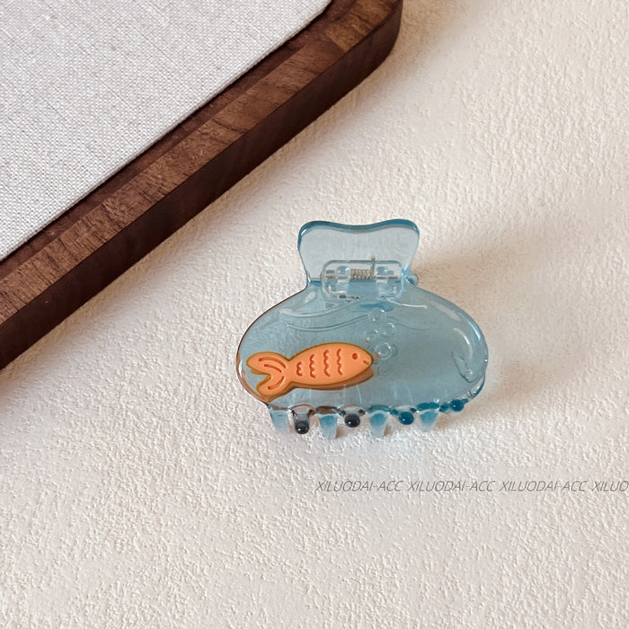 Wholesale Grasp clip, niche design, half zip hair clip, temperament, hair grabbing, shark clip at the back of the head