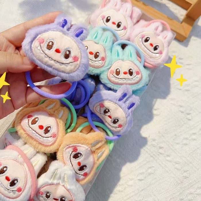 Wholesale hair band rubber doll net red bubble hair accessories girl headdress