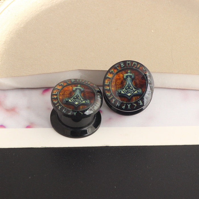 Wholesale New Acrylic Ear Pulley Ear Expansion Jewelry