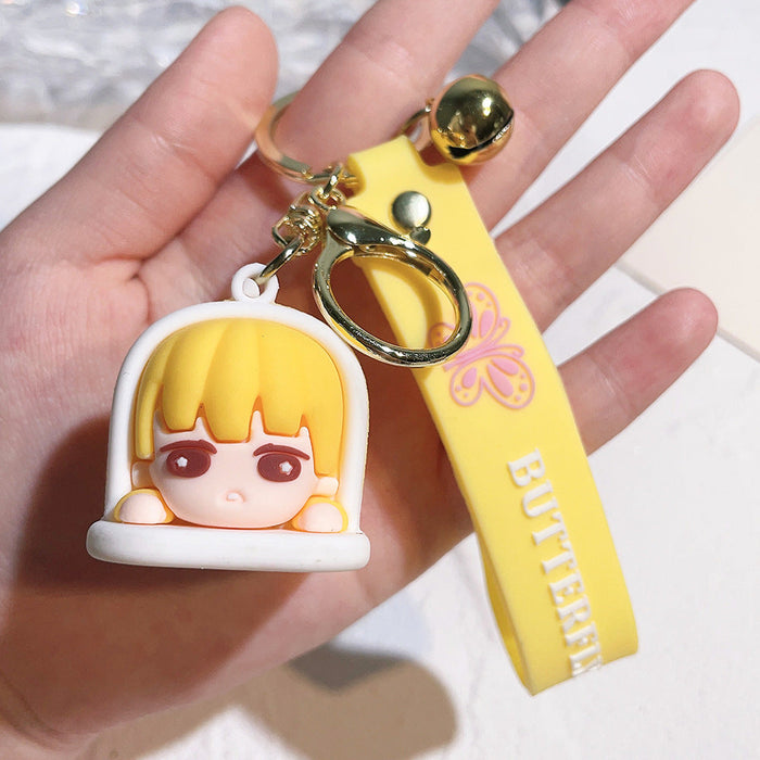 Wholesale Anime Figure Keychain JDC-KC-QiChao018