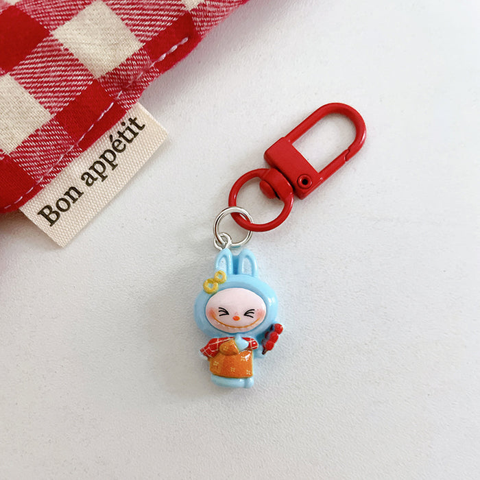 Wholesale Keychain pendant, cute cartoon backpack hanging accessory