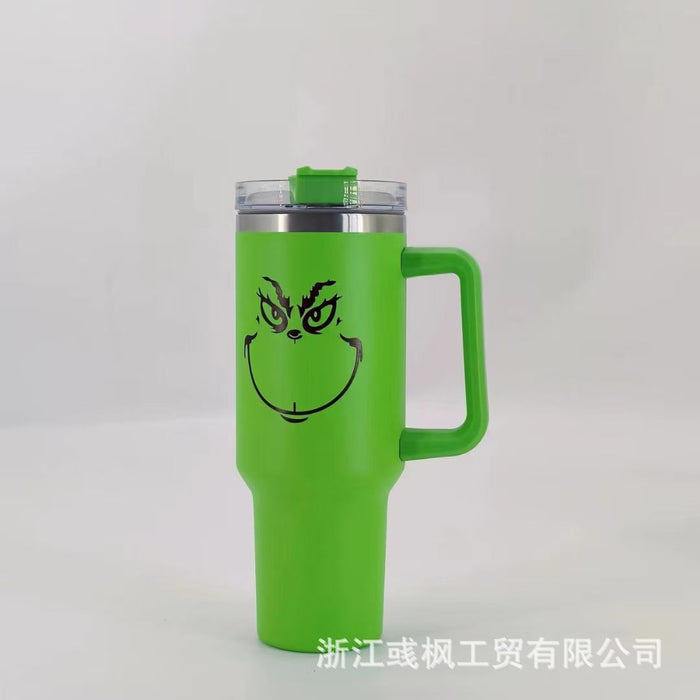Wholesale 304 Stainless Steel Christmas Series 40oz Insulated Car Cup MOQ≥2