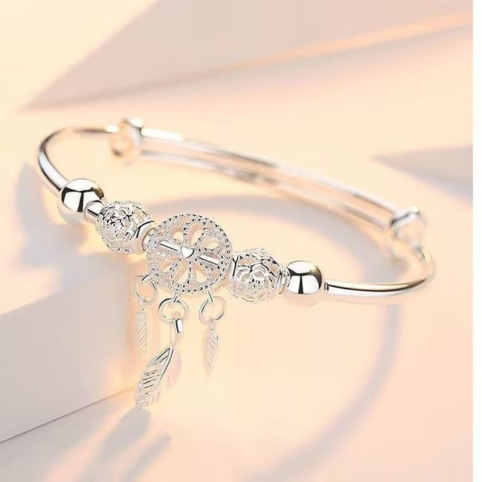 Wholesale Pastoral Dreamcatcher Bell Adjustable Bracelet Fashion Jewelry Accessory Gift