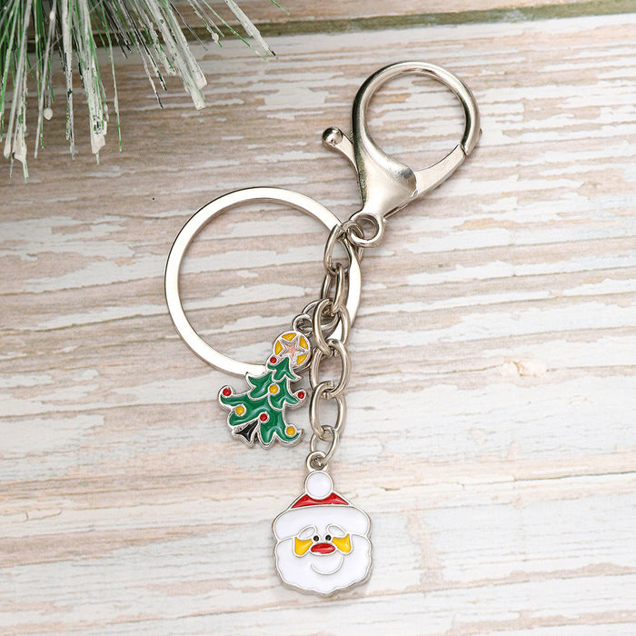 Wholesale Christmas Alloy Keychain JDC-KC-YiTian021