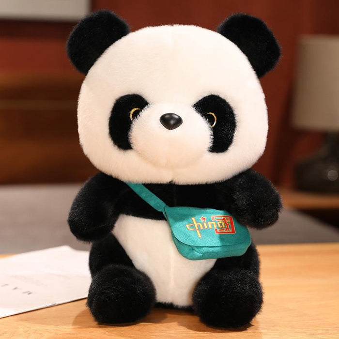 Wholesale Backpack Panda Plush Toy Children's Gift Sichuan National Treasure Tourism Souvenir Grab Machine Doll JDC-DO-MW003