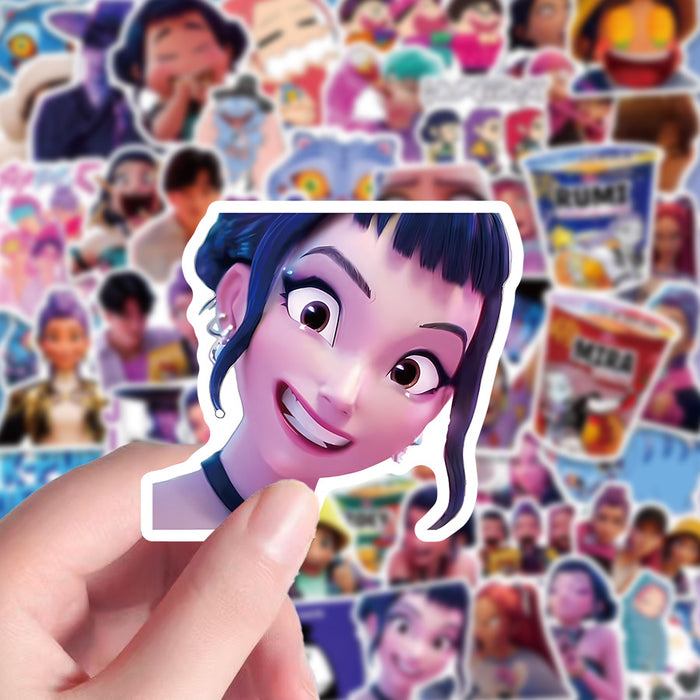 Wholesale 150pcs Idol movie waterproof water bottle laptop sticker