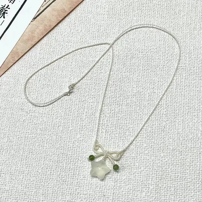 Wholesale Flowers, butterflies, stars, pendants, hanging ropes, hand woven necklaces, simple accessories