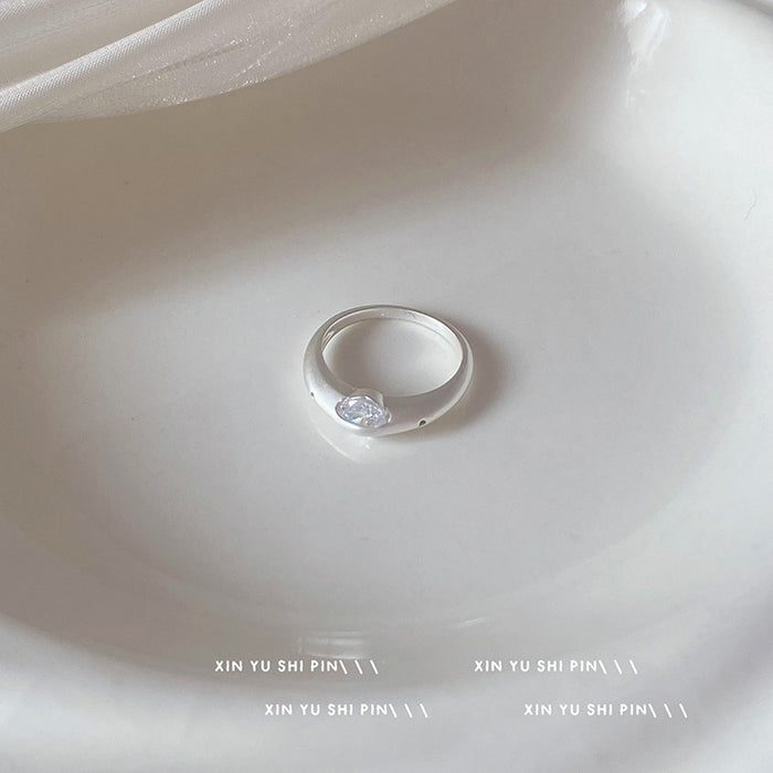 Wholesale Zircon Planet Ring, exquisite, fashionable, versatile, niche and personalized ring