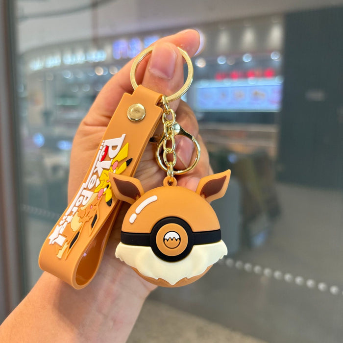 Wholesale Cute ball keychain doll backpack charm