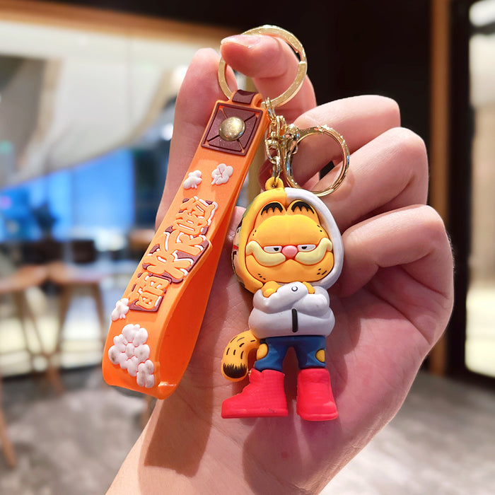 Wholesale Cartoon Exquisite Cute Doll Couple Key Chain Car Ornaments JDC-KC-NLu044