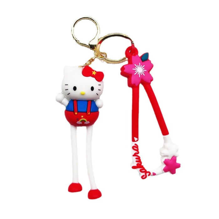 Wholesale PVC Cartoon Doll Keychain JDC-KC-WuYi032