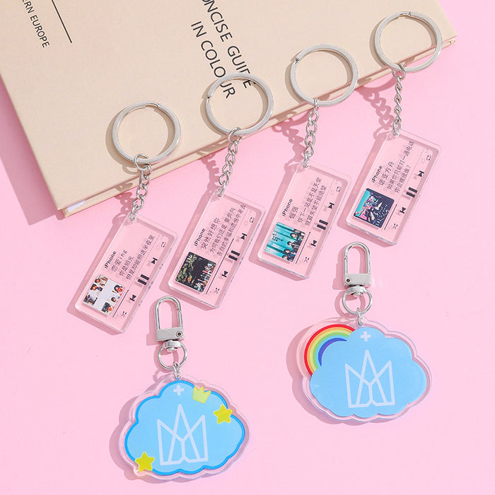 Wholesale Cartoon Cute Acrylic Keychain JDC-KC-AnDao006