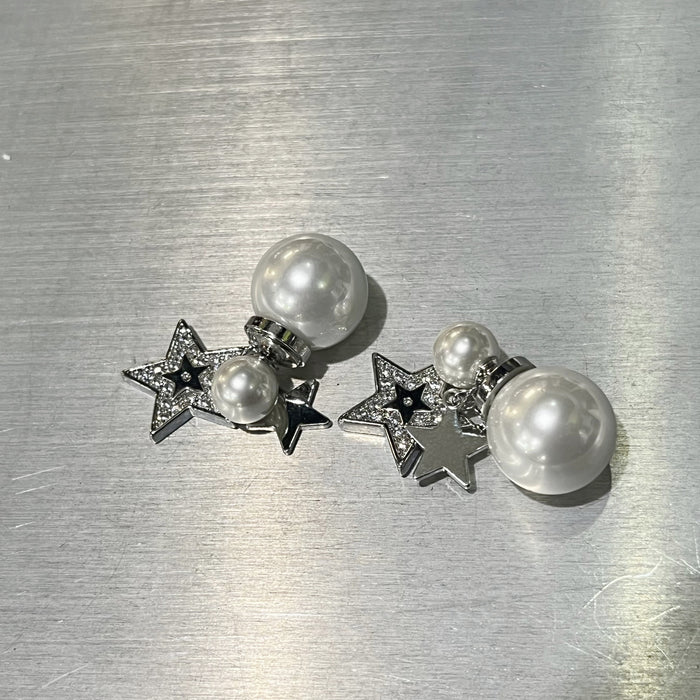 Wholesale  Diamond Star Pendant Pearl Earrings Earrings Earrings for Women