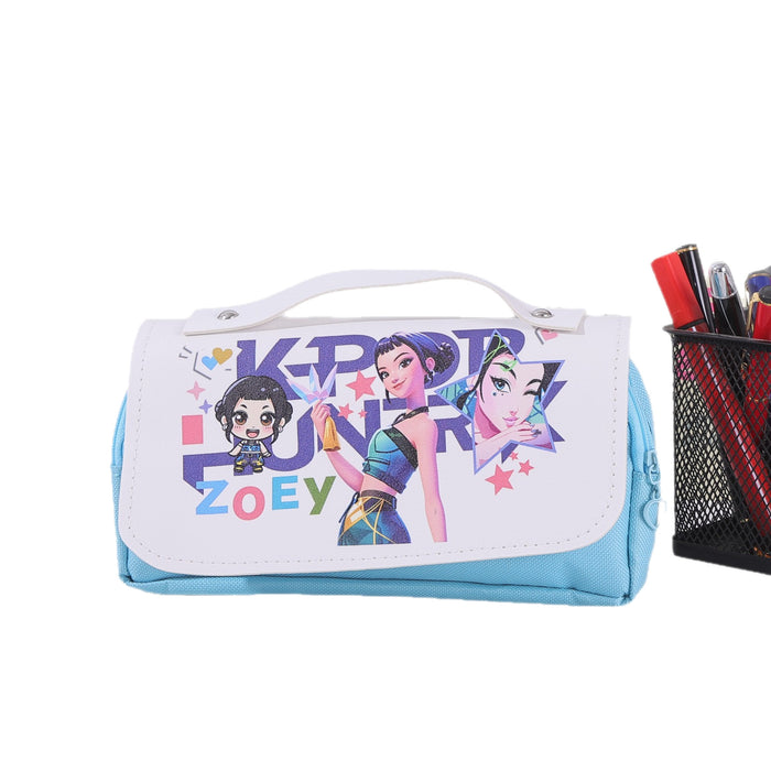 Wholesale KPOP Anime Large Capacity Pencil Case