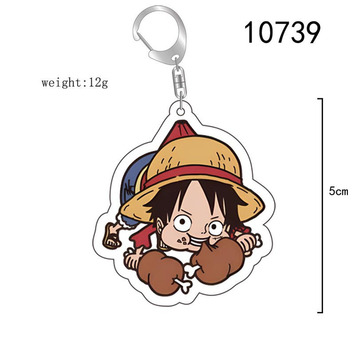 Wholesale Cartoon Acrylic Keychains JDC-KC-XinF006