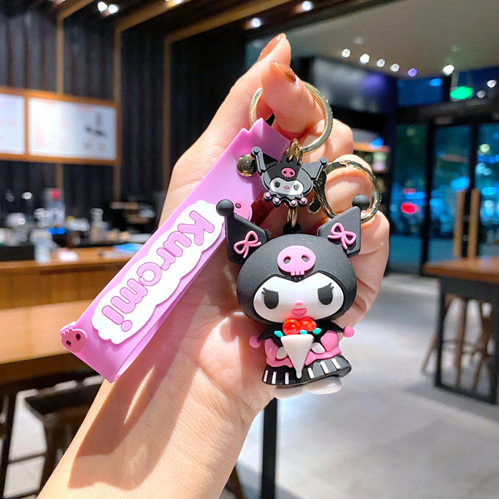 Wholesale Pvc Cartoon Doll Keychain JDC-KC-GongZ044