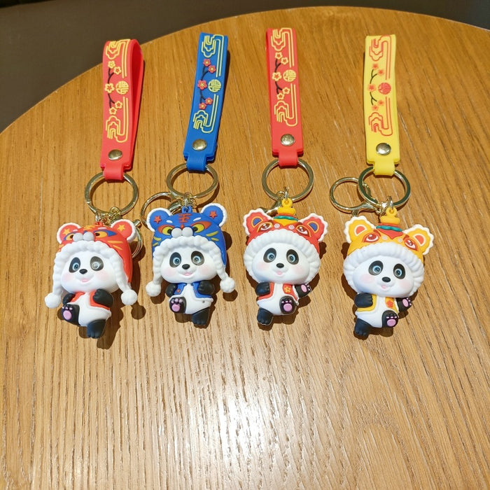 Wholesale Cute 3D Doll Silicone Keychain JDC-KC-MingT133