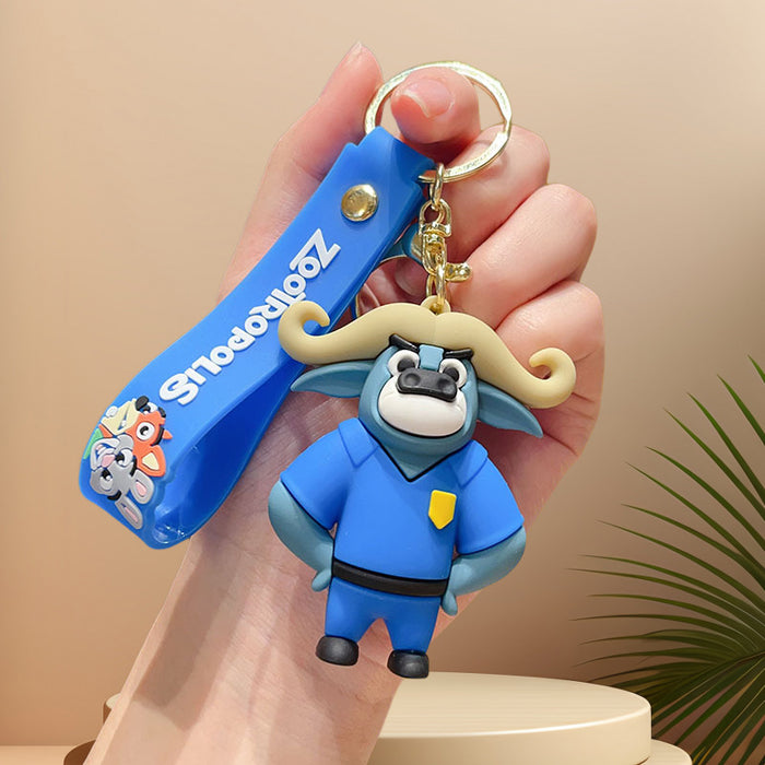 Wholesale Cute cartoon keychains bag charms