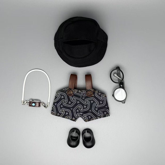 Wholesale Vinyl Doll Clothes Lucky  Clothes Trendy Cool Overalls