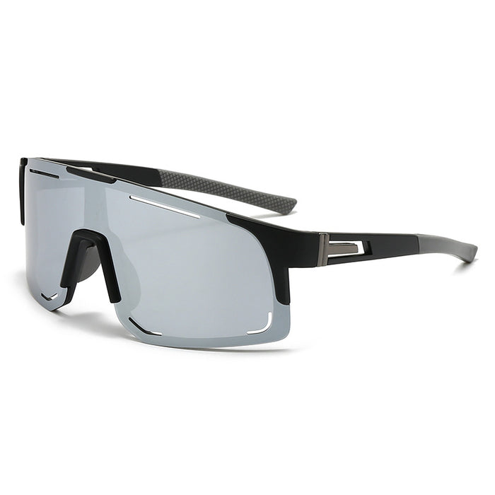 Wholesale New Polarized Sports Sunglasses Large Frame Outdoor Riding Windproof Sunglasses Colorful Glasses