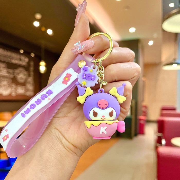 Wholesale Rubber Cartoon Keychain JDC-KC-JinM007