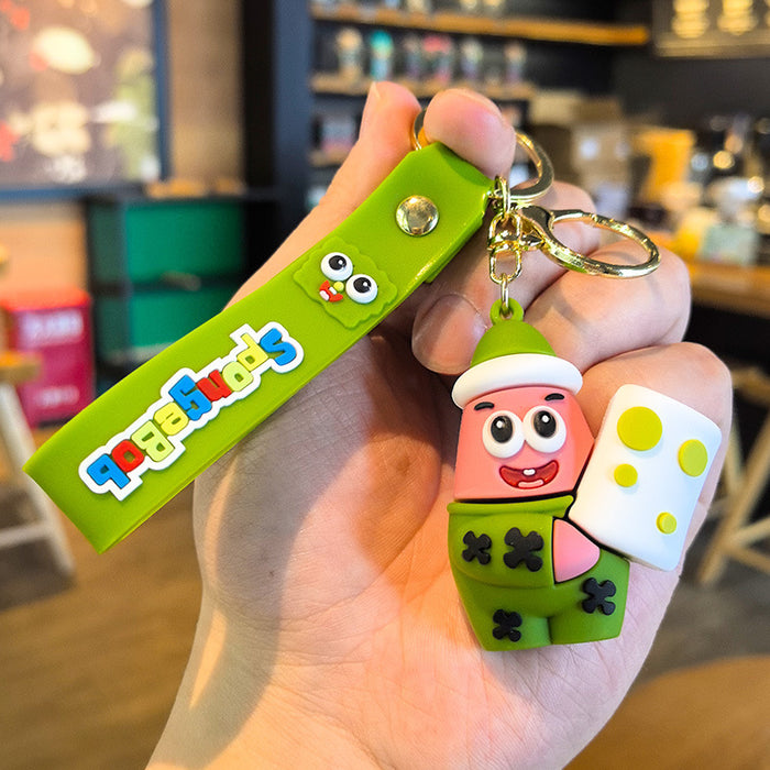 Wholesale Rubber Keychain Car Key Accessory Boutique Resale Gift