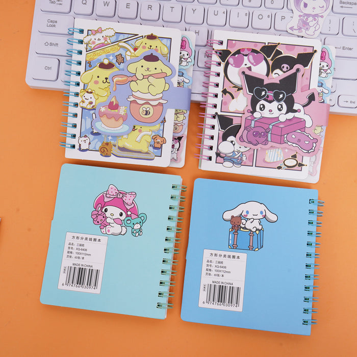 Wholesale A7 Cartoon Loose Leaf Notebook for Students