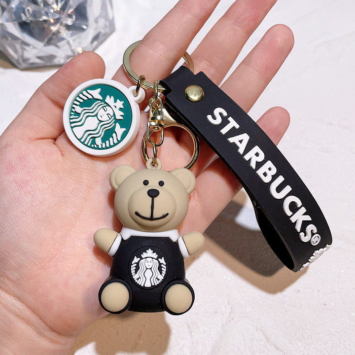 Wholesale Cartoon Silicone Doll Keychain JDC-KC-QiChao009