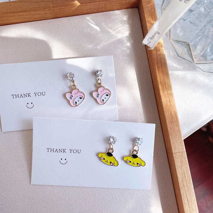 Wholesale Cartoon Alloy Earrings JDC-ES-KaLu002