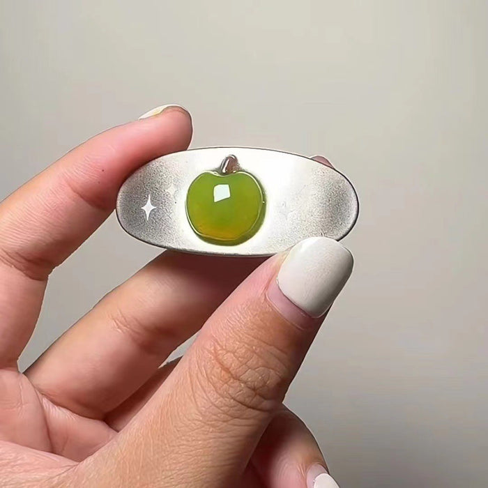 Wholesale Pink diamond tassel hair clip, exquisite bangs clip, hair accessory