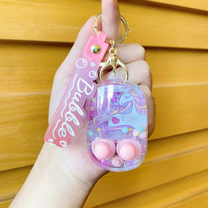 Wholesale PVC Water Shooting Key Keychain JDC-KC-NLu006