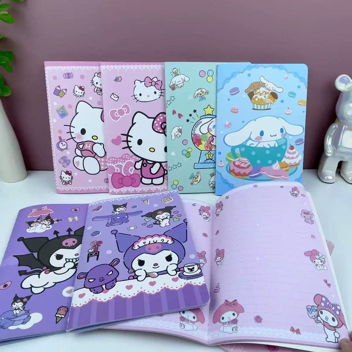 Wholesale Cute Cat Design Thread-Bound Paper Notebook for Student Diary Gift