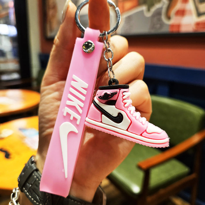 Wholesale Silicone Shoe 3D Keychain JDC-KC-YiZhuo002