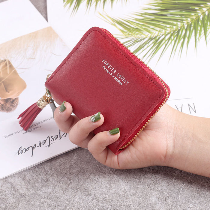 Wholesale PU Vintage Han Style Wallet Coin Purse Daily Matching Boutique Gift MOQ≥3