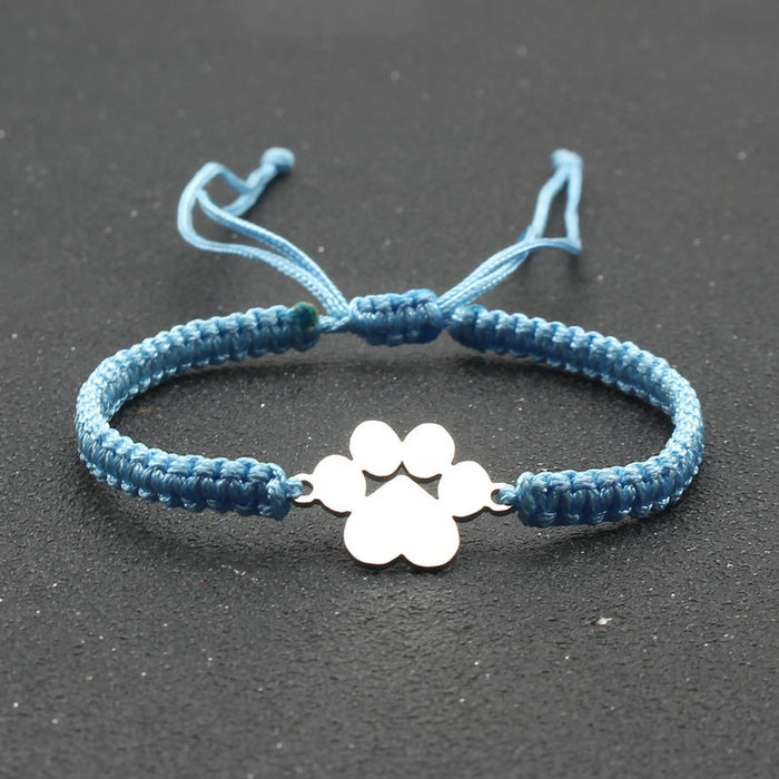 Wholesale Hand Woven Adjustable Bear Claw Bracelet JDC-BT-SX004