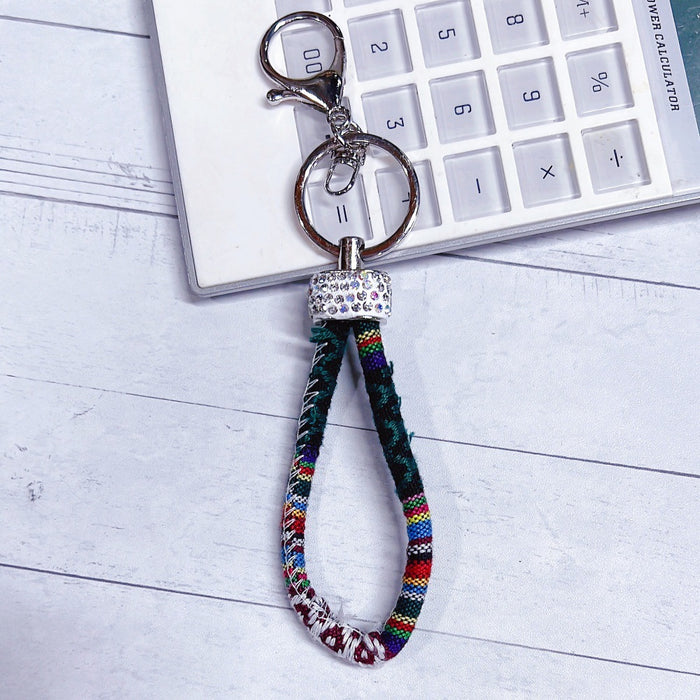 Wholesale dazzling celebrity style metal Keychains