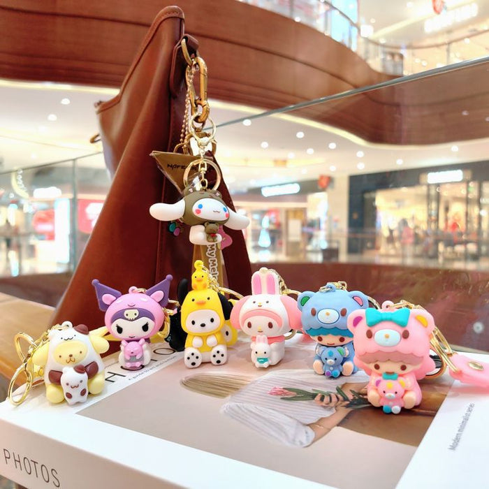 Wholesale PVC Cartoon Doll Keychain JDC-KC-ShuoT026