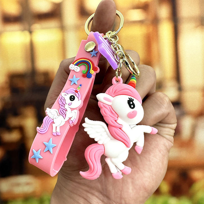 Wholesale  Cartoon   Keychain Pendant Bag Couple Hanging Car Couple