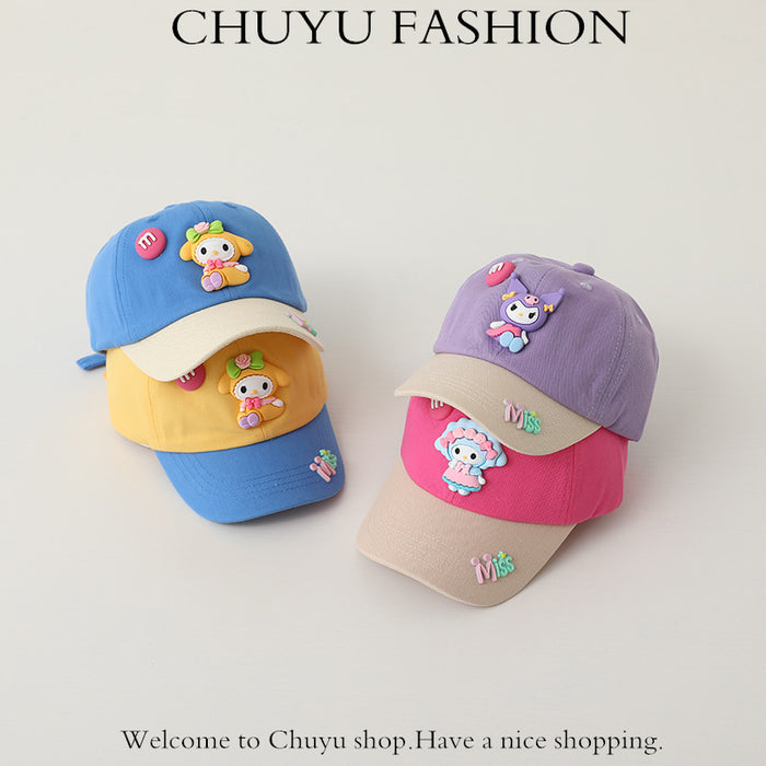 Wholesale Cartoon Children's Cotton Polyester Baseball Cap JDC-FH-ChuYu002