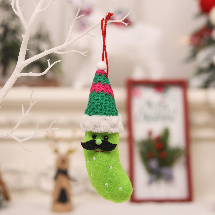 Wholesale Banana Pendant Creative Old Man Doll Hooded Pendant Scene Decoration