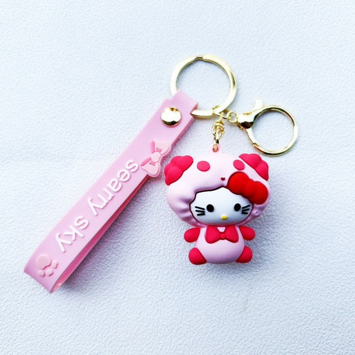 Wholesale PVC Cartoon Doll Keychain JDC-KC-ChuC053