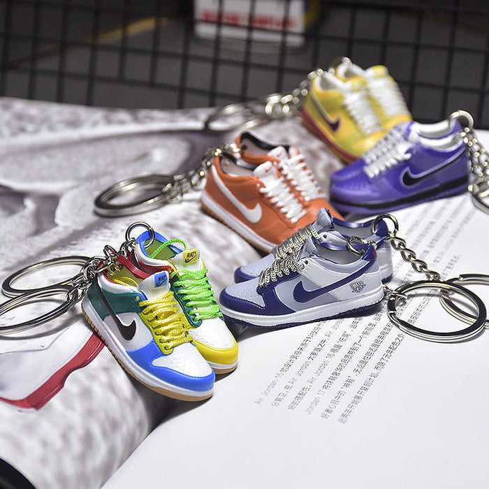 Wholesale Mini 3D Basketball Shoes Keychain JDC-KC-LCheng004