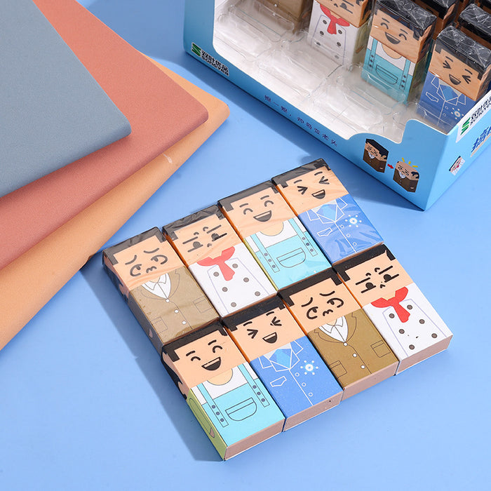 Wholesale Creative old man bald eraser