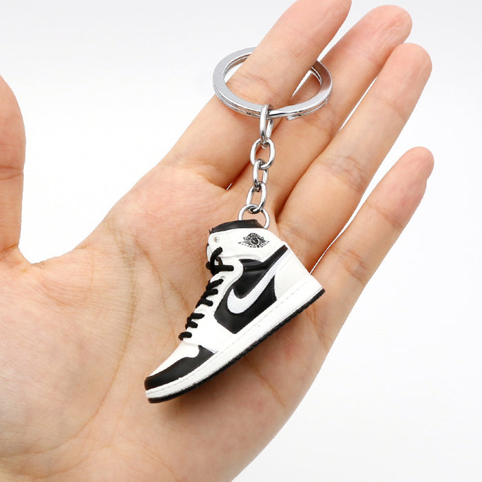 Wholesale PVC Mini Basketball Shoe Keychain JDC-KC-QLPing008