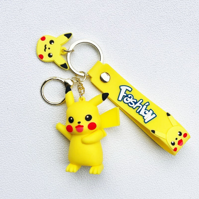 Wholesale PVC Cartoon Doll Keychain JDC-KC-WuYi126