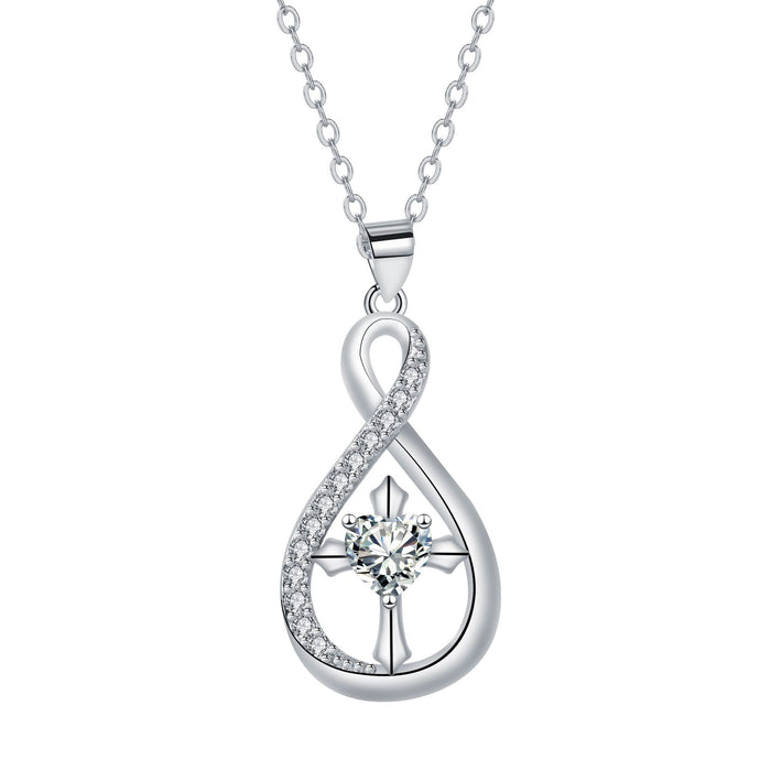 Wholesale Cross chain light luxury niche personalized high-end accessories