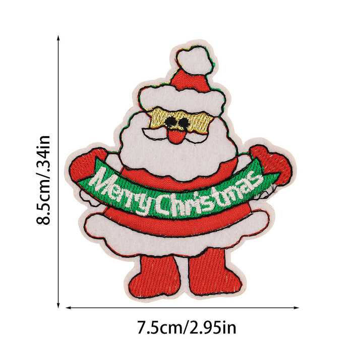 Wholesale  Christmas Cloth DIY Patches