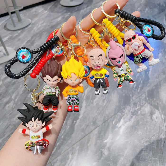 Wholesale Cartoon Doll PVC Keychain JDC-KC-ShuoT009