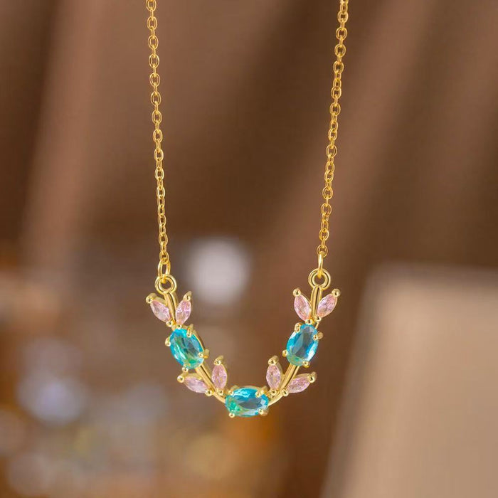 Wholesale Zircon Niche Versatile Clavicle Choker Necklace